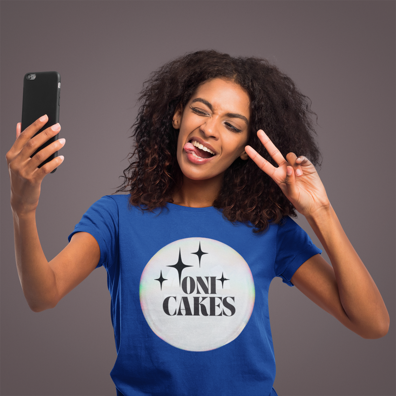 Oni Cakes Cosmic Logo Tee